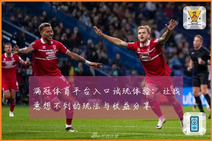 满冠体育平台入口试玩体验：让我意想不到的玩法与收益分享